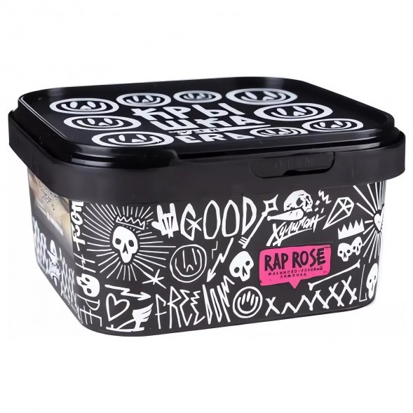 Табак Хулиган - Rap Rose (Малиново-Розовый Лимонад, 200 грамм) купить в Иркутске