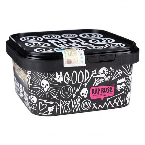 Табак Хулиган - Rap Rose (Малиново-Розовый Лимонад, 200 грамм) купить в Иркутске