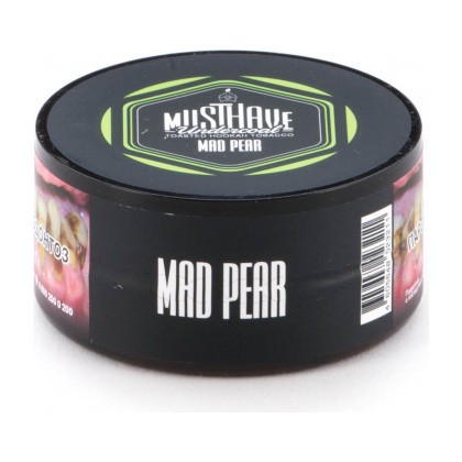 Табак Must Have - Mad Pear (Сумасшедшая Груша, 25 грамм) купить в Иркутске
