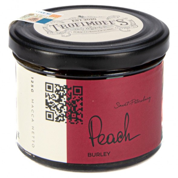 Табак Trofimoff&#039;s Burley - Peach (Персик, 125 грамм) купить в Иркутске