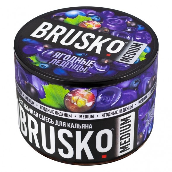 Смесь Brusko Medium - Ягодные Леденцы (50 грамм) купить в Иркутске
