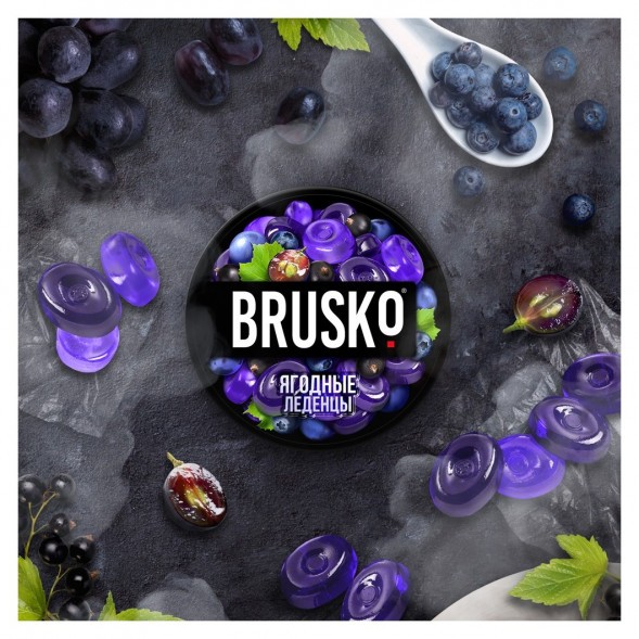 Смесь Brusko Medium - Ягодные Леденцы (50 грамм) купить в Иркутске