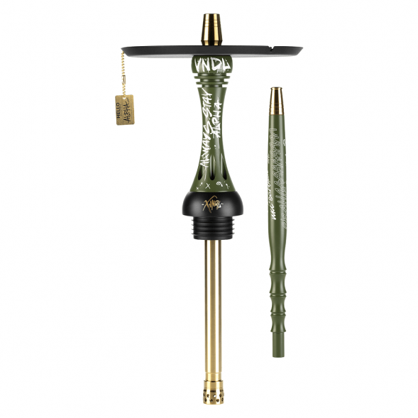 Кальян Alpha Hookah - Model X VNDL Olive (без колбы) купить в Иркутске