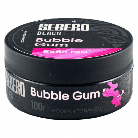 Табак Sebero Black - Bubble Gum (Бабл Гам, 100 грамм) купить в Иркутске