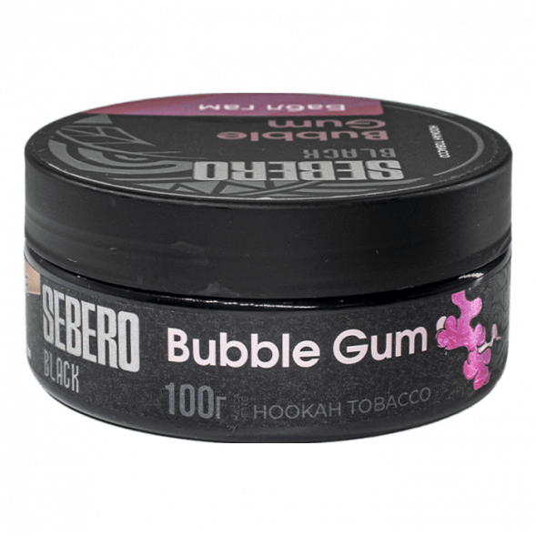 Табак Sebero Black - Bubble Gum (Бабл Гам, 100 грамм) купить в Иркутске