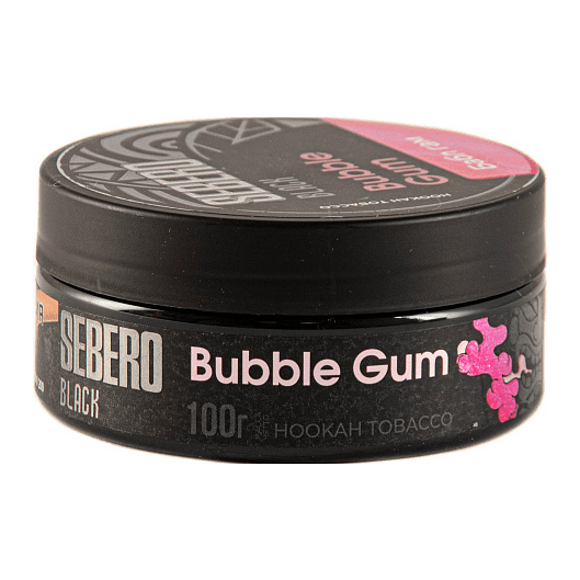 Табак Sebero Black - Bubble Gum (Бабл Гам, 100 грамм) купить в Иркутске