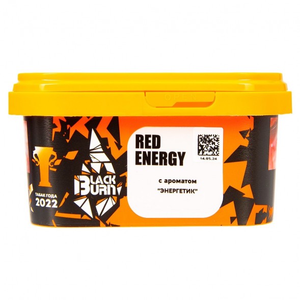 Табак BlackBurn - Red Energy (Энергетик, 200 грамм) купить в Иркутске