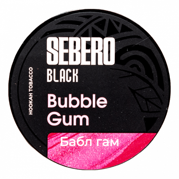 Табак Sebero Black - Bubble Gum (Бабл Гам, 25 грамм) купить в Иркутске