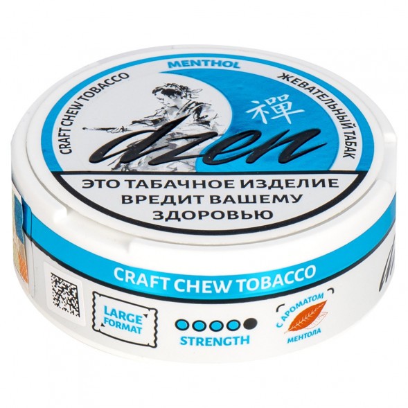 Табак жевательный DZEN - Menthol (Ментол) купить в Иркутске