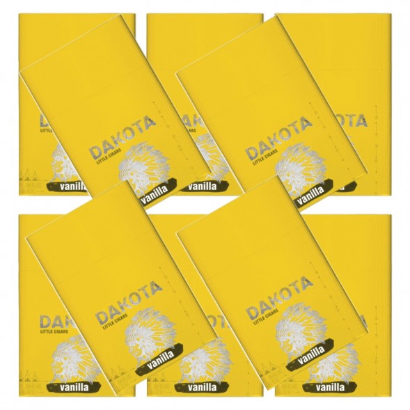 Сигариллы Dakota - Vanilla (блок 10 пачек) купить в Иркутске