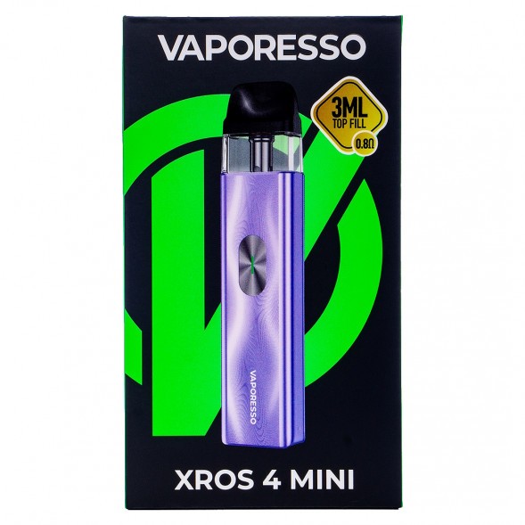 Электронная сигарета Vaporesso XROS 4 Mini - Ice Purple (Фиолетовый Лёд) купить в Иркутске