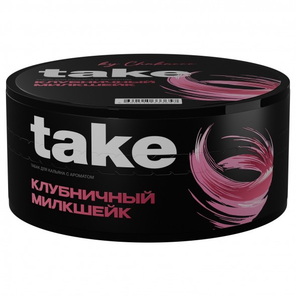 Табак Take - Strawberry Milkshake (Клубничный Милкшейк, 100 грамм) купить в Иркутске