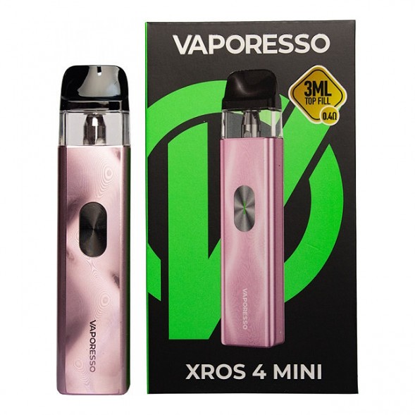 Электронная сигарета Vaporesso XROS 4 Mini - Ice Pink (Розовый Лёд) купить в Иркутске