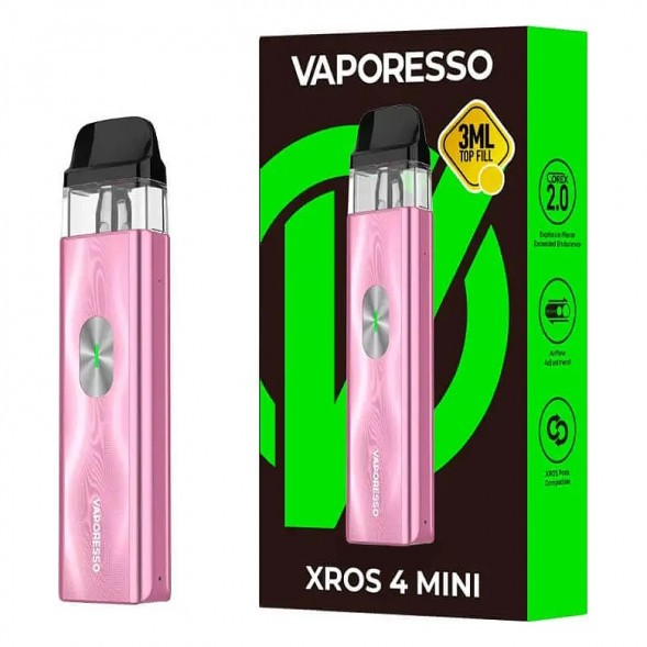 Электронная сигарета Vaporesso XROS 4 Mini - Ice Pink (Розовый Лёд) купить в Иркутске