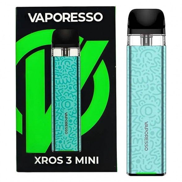 Электронная сигарета Vaporesso XROS 3 Mini - Aqua Green купить в Иркутске