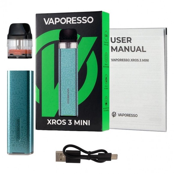 Электронная сигарета Vaporesso XROS 3 Mini - Aqua Green купить в Иркутске