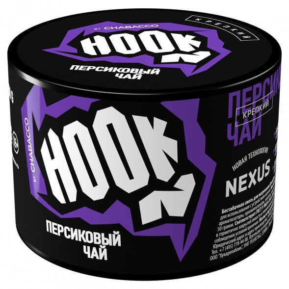 Смесь Hook - Персиковый Чай (40 грамм) купить в Иркутске