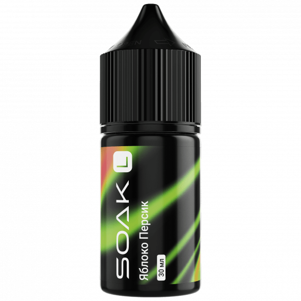 Жидкость SOAK L30 - Apple Peach Bonbon (Яблоко Персик, 30 мл, 2 мг) купить в Иркутске