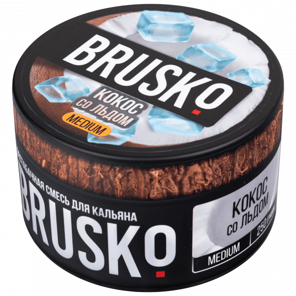 Смесь Brusko Medium - Кокос со Льдом (250 грамм) купить в Иркутске