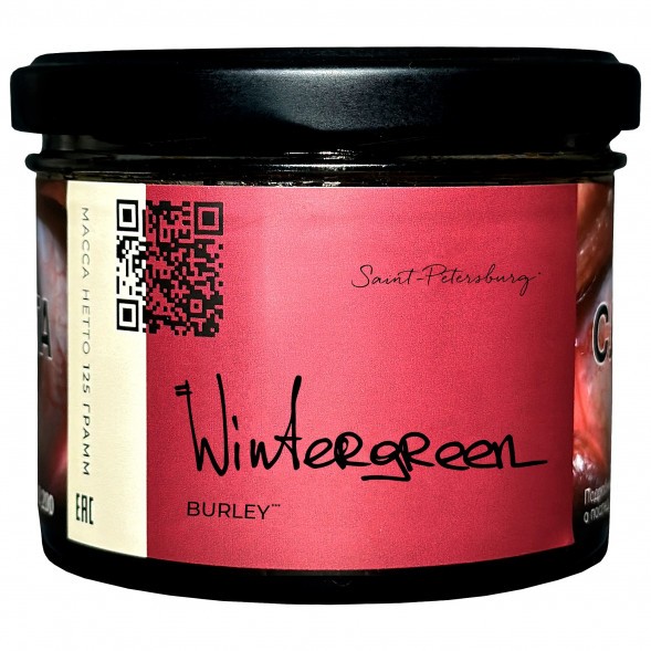 Табак Trofimoff&#039;s Burley - Wintergreen (Мятная Приправа, 125 грамм) купить в Иркутске