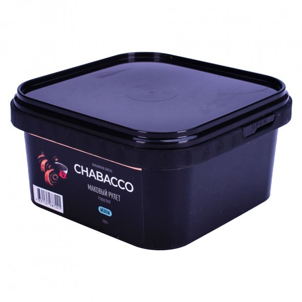 Смесь Chabacco MEDIUM - Poppy Roll (Маковый Рулет, 200 грамм) купить в Иркутске