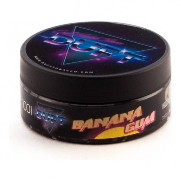 Табак Duft - Banana Gum (Банановая Жвачка, 80 грамм) купить в Иркутске