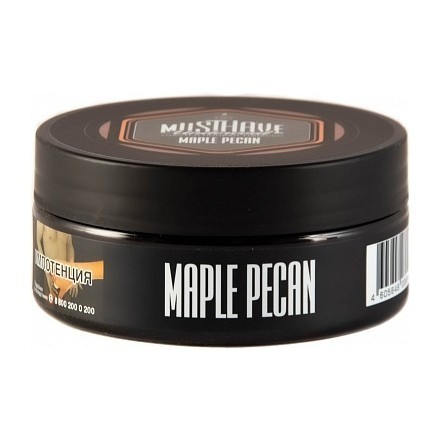 Табак Must Have - Maple Pecan (Слойка с Орехом и Кленовым Сиропом, 125 грамм) купить в Иркутске