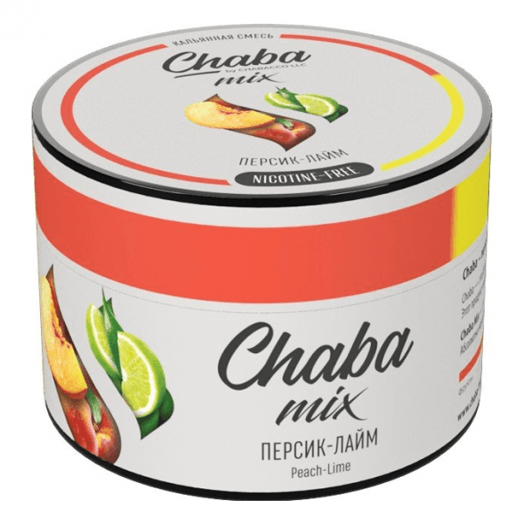 Смесь Chaba Mix - Peach-Lime (Персик и Лайм, 50 грамм) купить в Иркутске