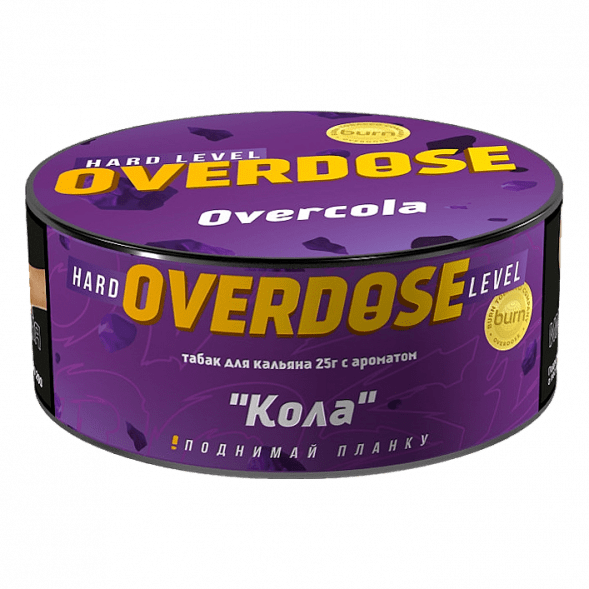Табак Overdose - Overcola (Кола, 25 грамм) купить в Иркутске