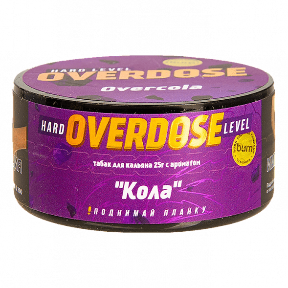 Табак Overdose - Overcola (Кола, 25 грамм) купить в Иркутске