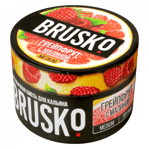 Смесь Brusko Medium - Грейпфрут с Малиной (50 грамм) купить в Иркутске