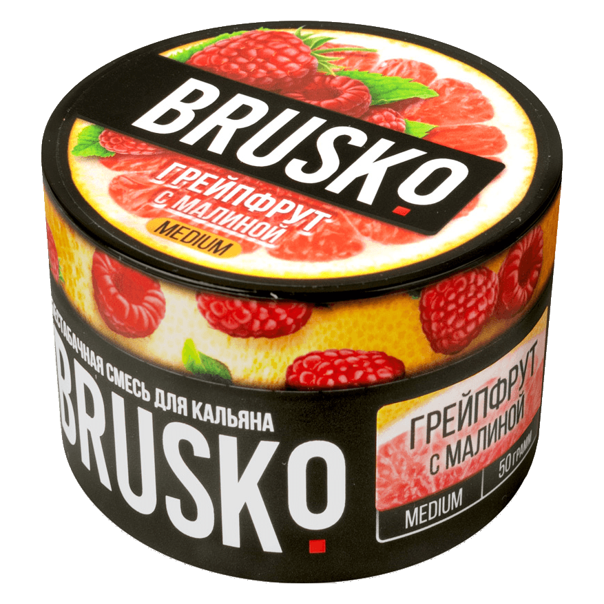 Смесь Brusko Medium - Грейпфрут с Малиной (50 грамм) купить в Иркутске