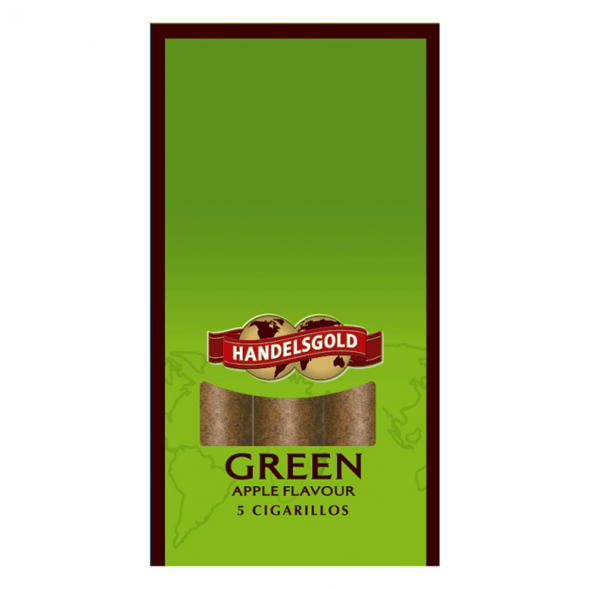 Сигариллы Handelsgold Cigarillos - Apple Green (5 штук) купить в Иркутске