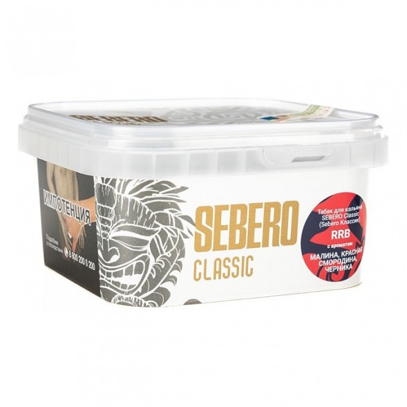 Табак Sebero - RRB (Малина, Красная Смородина, Черника, 200 грамм) купить в Иркутске
