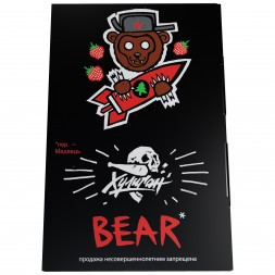 Табак Хулиган - BEAR (Клубника с Ёлкой, 25 грамм)
