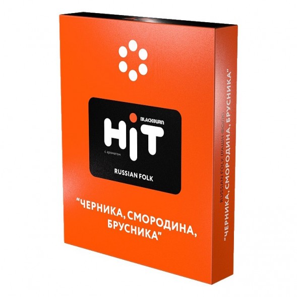 Табак BlackBurn HiT - Russian Folk (Черника, Смородина, Брусника, 30 грамм) купить в Иркутске