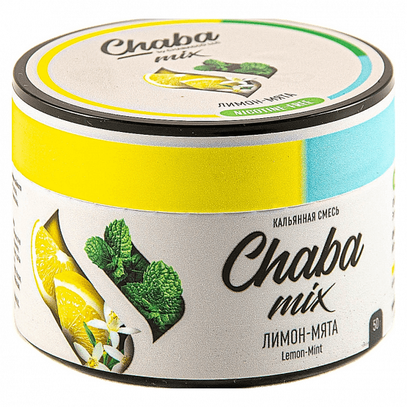 Смесь Chaba Mix - Lemon-Mint (Лимон и Мята, 50 грамм) купить в Иркутске