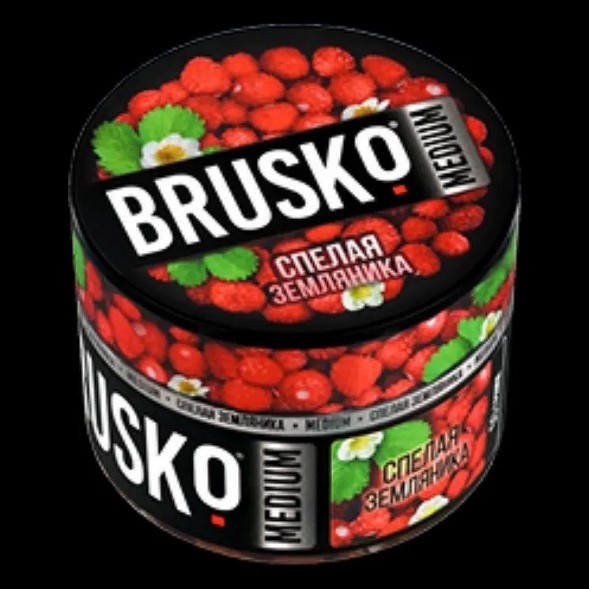 Смесь Brusko Zero - Спелая Земляника (50 грамм) купить в Иркутске