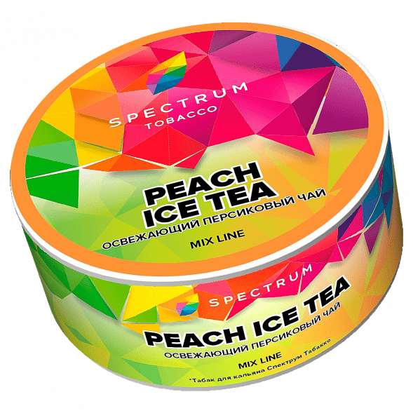 Табак Spectrum Mix Line - Peach Ice Tea (Освежающий Персиковый Чай, 25 грамм) купить в Иркутске