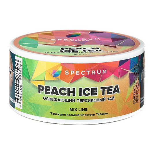 Табак Spectrum Mix Line - Peach Ice Tea (Освежающий Персиковый Чай, 25 грамм) купить в Иркутске