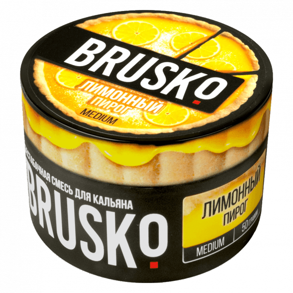Смесь Brusko Medium - Лимонный Пирог (50 грамм) купить в Иркутске
