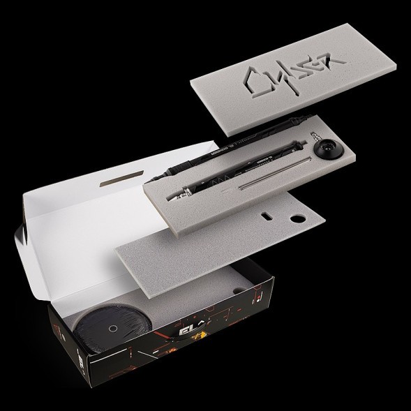 Кальян El Bomber - Sansara Cyber Black (Линейка &quot;Designs&quot;, Без Колбы) купить в Иркутске