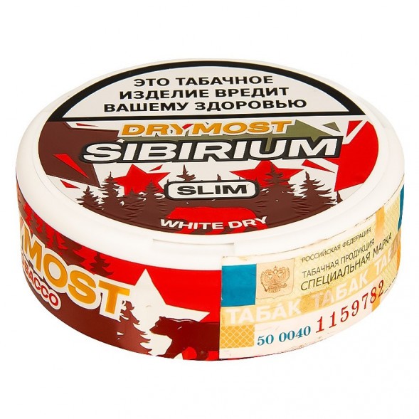 Табак жевательный DryMost - Sibirium Slim (12 грамм) купить в Иркутске