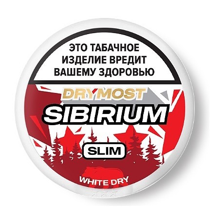 Табак жевательный DryMost - Sibirium Slim (12 грамм) купить в Иркутске