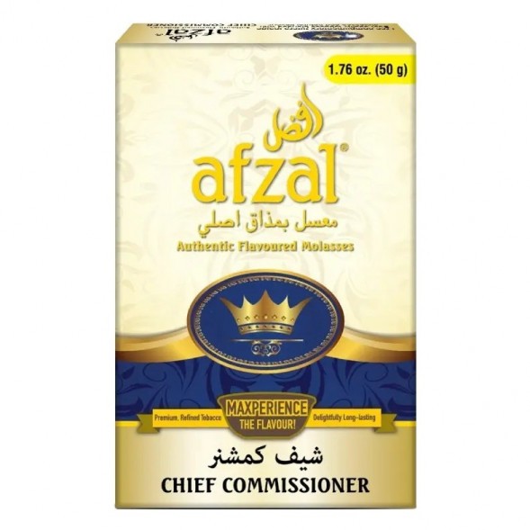 Табак Afzal - Chief Commissioner (Чиф Комиссионер, 40 грамм) купить в Иркутске