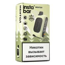 PLONQ INSTABAR WT - Ментол (Chill Menthol, 10000 затяжек)