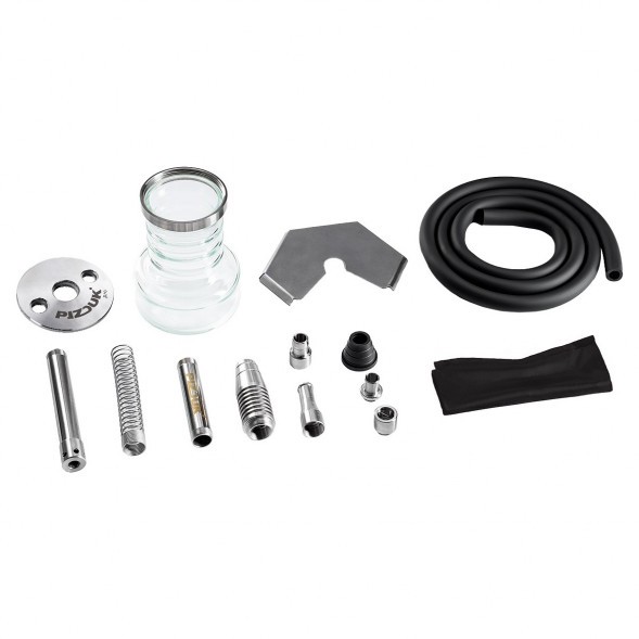 Кальян Pizduk PRO - Black-Bag (Прозрачная Колба) купить в Иркутске