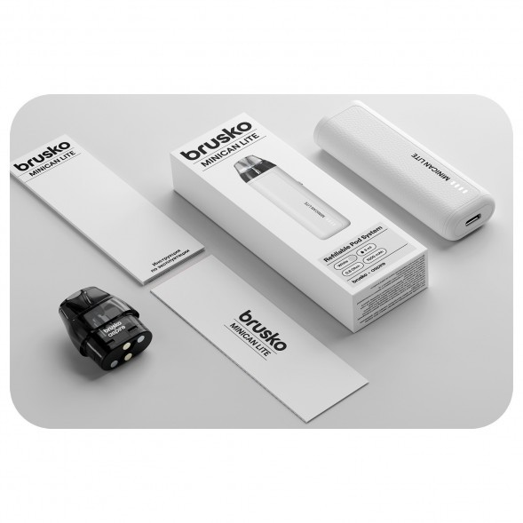 Электронная сигарета Brusko - Minican LITE (Black) купить в Иркутске