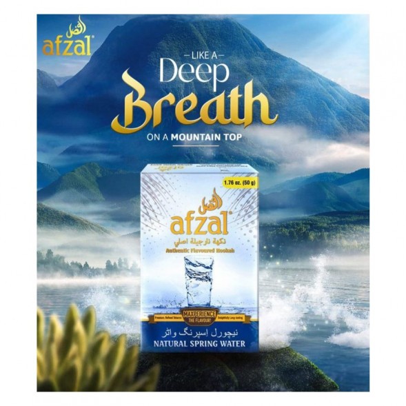 Табак Afzal - Natural Spring Water (Родниковая Вода, 40 грамм) купить в Иркутске