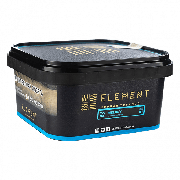 Табак Element Вода - Melony (Мелони, 200 грамм) купить в Иркутске